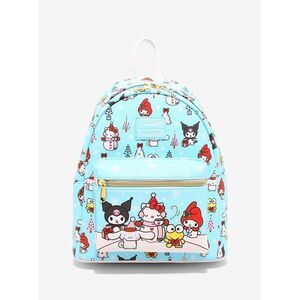 Loungefly Hello Kitty And Friends Holiday Mini Backpack NWT